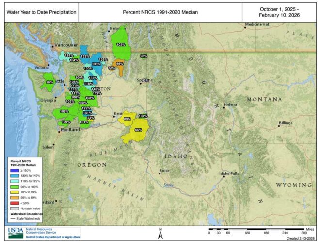 Precipitation Washington