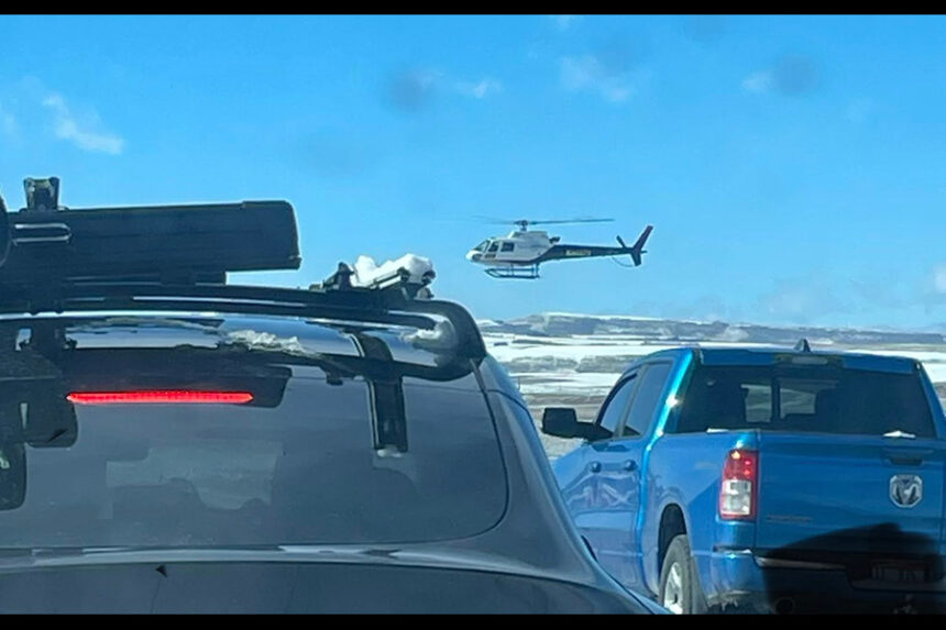 One person was life-flighted after a two-vehicle crash near Tetonia. | Courtesy of Ann Marie Finckel