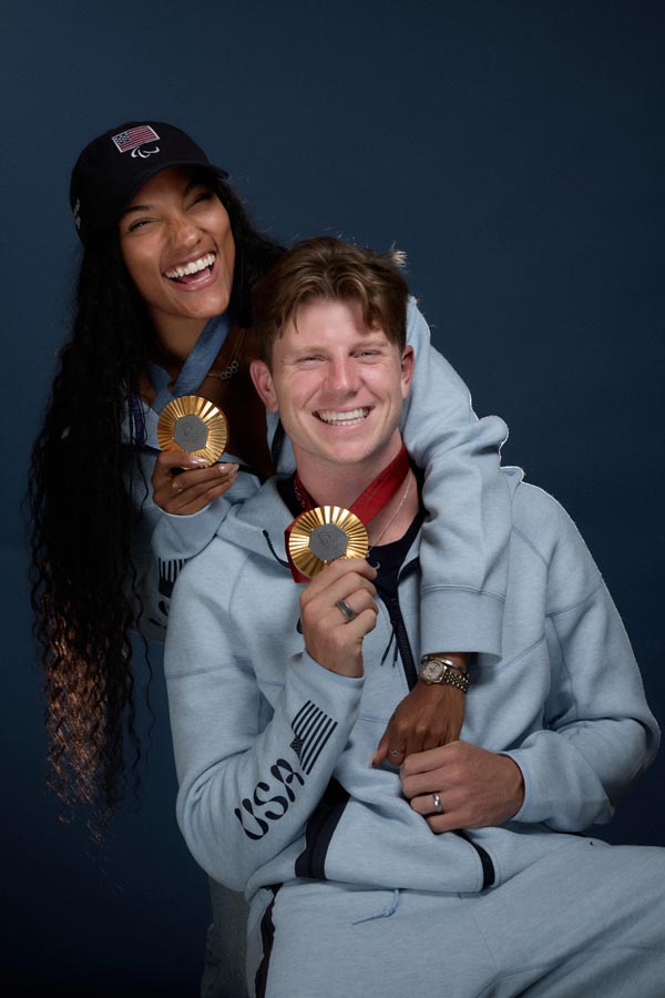 Olympic gold medalist Tara Davis-Woodhall and Paralympic gold medalist Hunter Woodhall will return to the 46th annual Simplot Games as guest Olympians. | Courtesy Photo