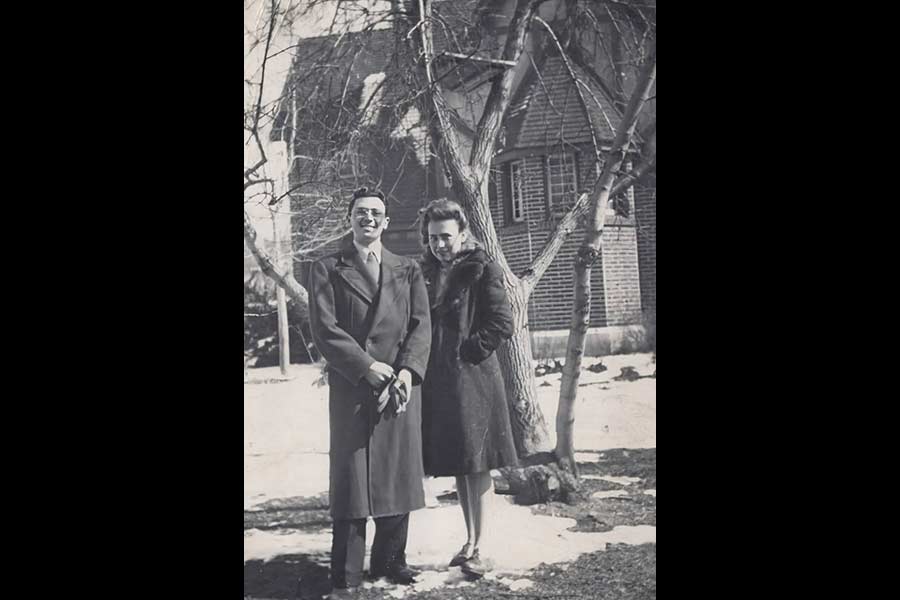 Bill Hulet, left, and his wife, Betty, in their early years. | Courtesy Stefan Wood