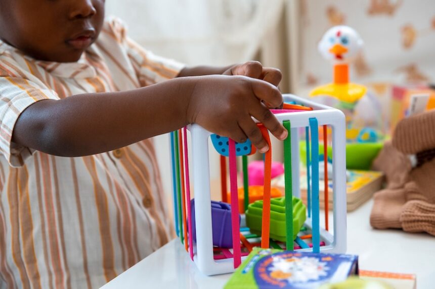 Parents are looking toward hands on activities for their children, according to Pinterest's Parent Trend Report. (PhotoLife94/E+/Getty Images via CNN Newsource)