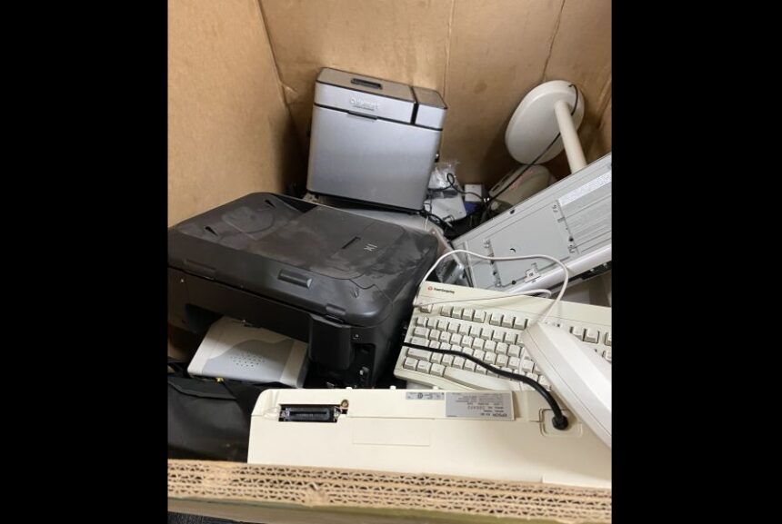 e-waste from Idaho Falls
