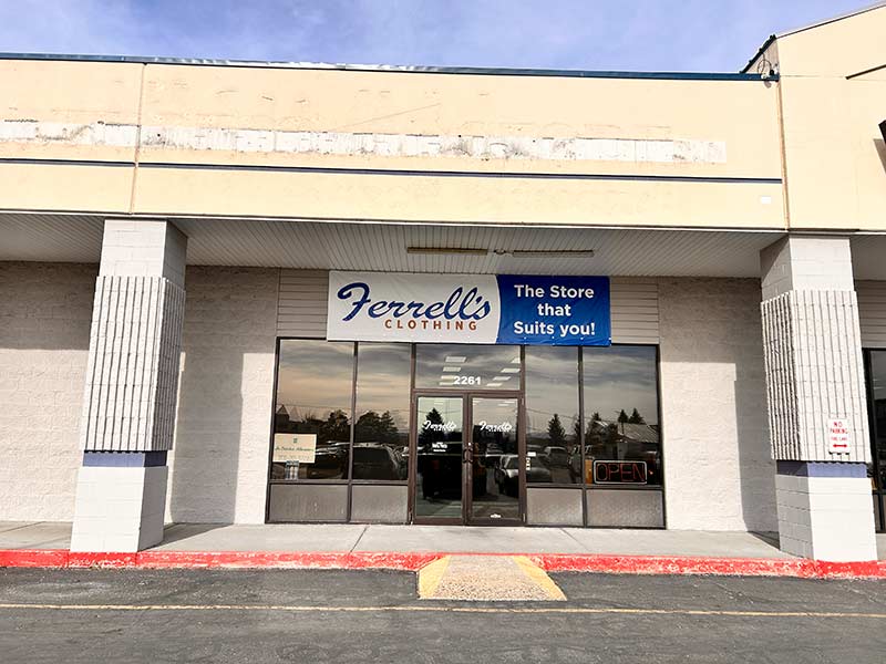 Ferrell's new storefront at 2261 East 17th Street | Rett Nelson, EastIdahoNews.com