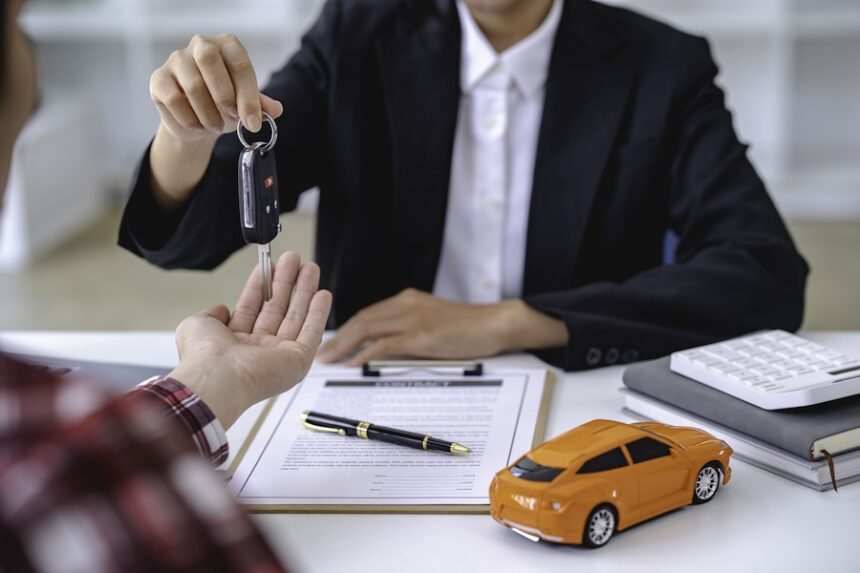 insurance officers hand over the car keys after th 2026 01 08 02 23 21 utc