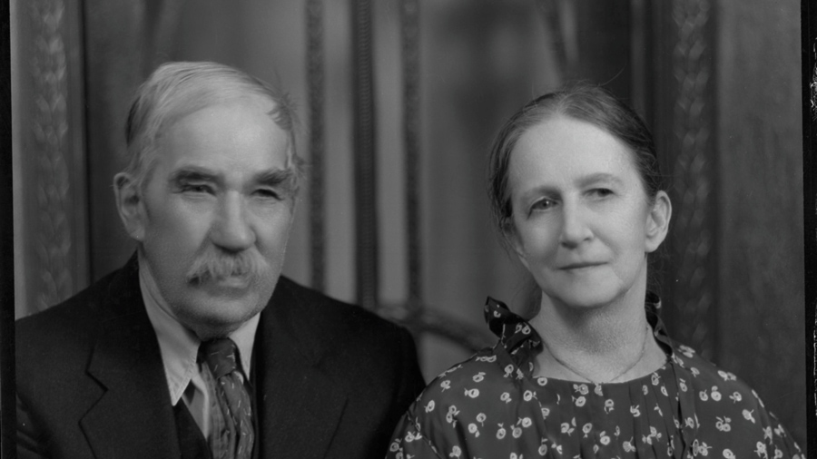 A photo of who is believed to be William Keefer and Eldora Virginia Shoemaker Keefer. | Courtesy of Jeffery Bryant, FSC