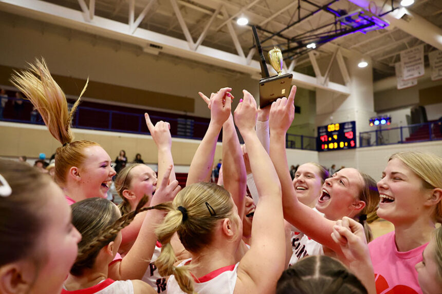 Pocatello girls basketball district champs