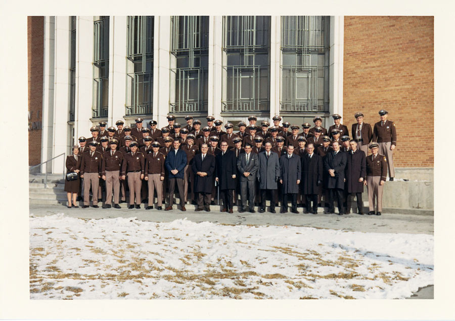 Members of the Idaho State Police, 1966. | Courtesy of Jeffrey Bryant, FSC