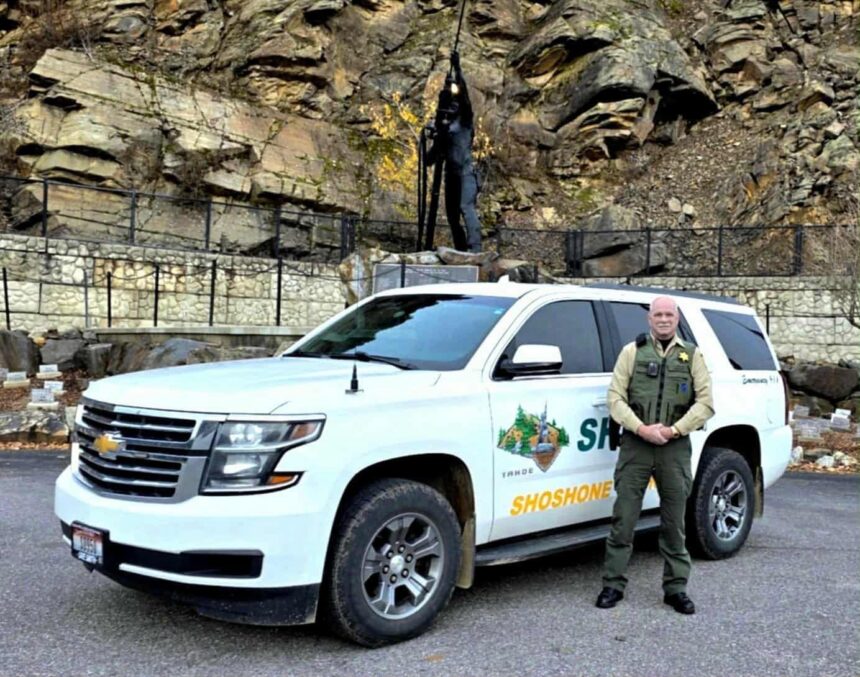 Shoshone County Sheriff William Eddy resigned Friday after more than three months on the job. | Shoshone County Sheriff's Office Facebook