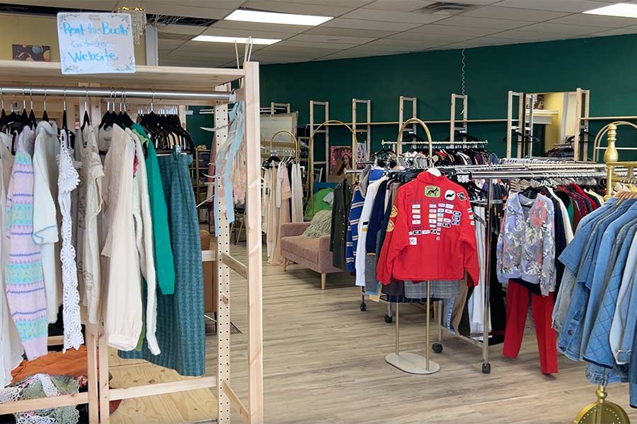 Clothes on display at Seven Sisters Closet Revival | Rett Nelson, EastIdahoNews.com