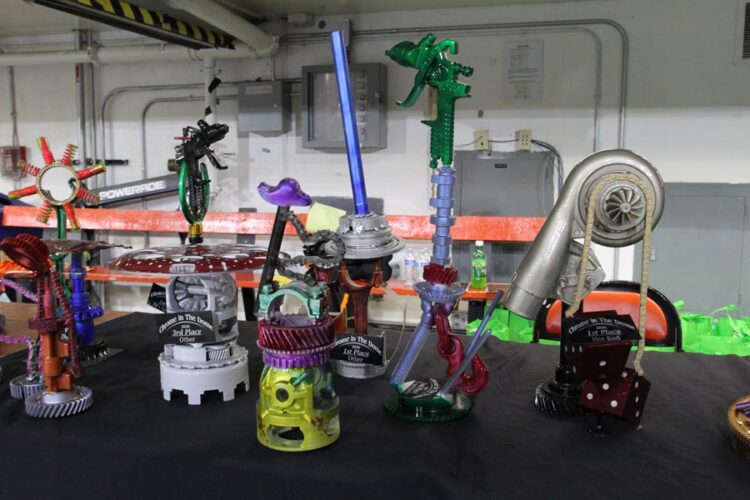 Chrome in the Dome 2026 trophies