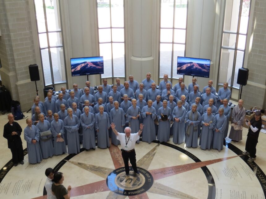 A choir performs at the 2023 Idaho International Choral Festival.