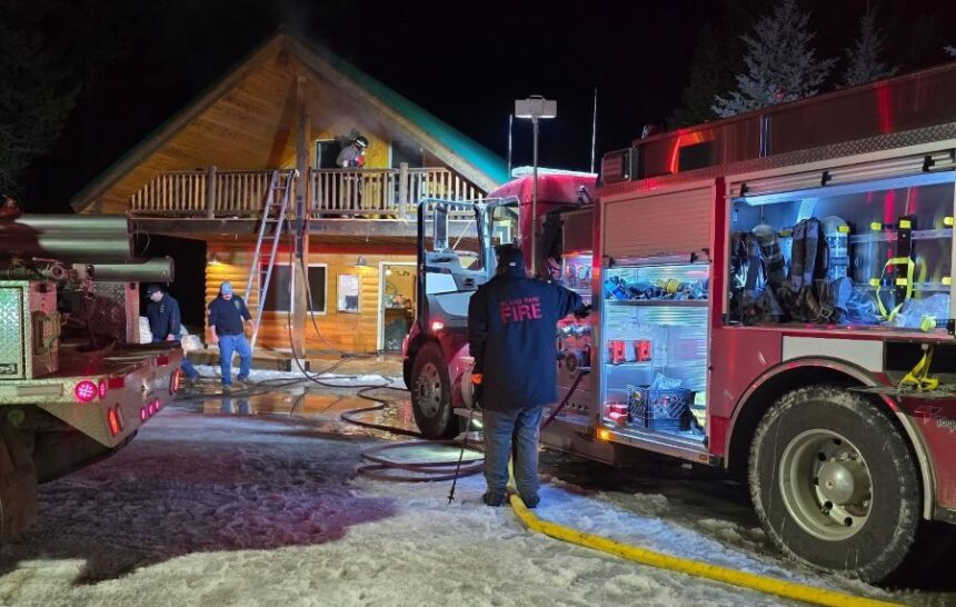 Island Park City Hall fire