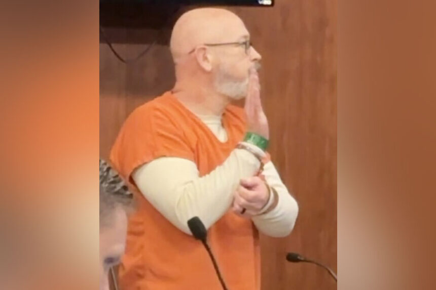 Matthew Masiewicz, formerly a pastor at Sovereign Grace Fellowship in Nampa, appears in Canyon County District Court on Thursday, Feb. 5, 2026. | KIVI
