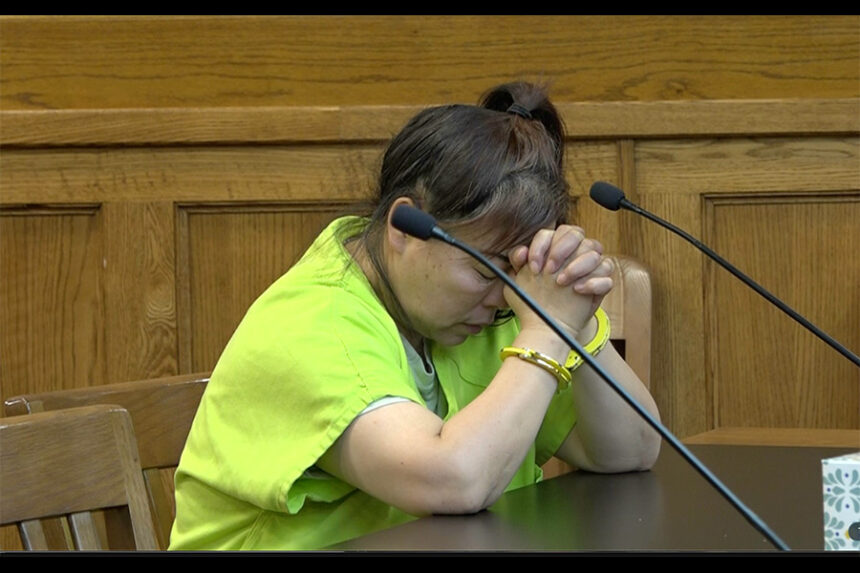 Xue Fang Lu at her preliminary hearing in 2024. | Kaitlyn Hart, EastIdahoNews.com