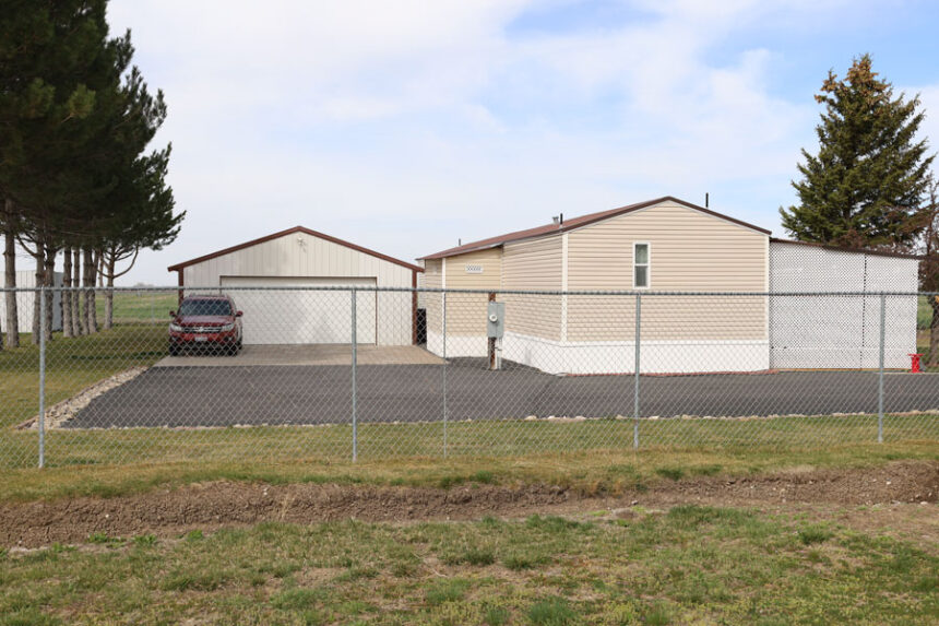 House in Shelly where shooting recently happened | Adam Kartchner East Idaho News