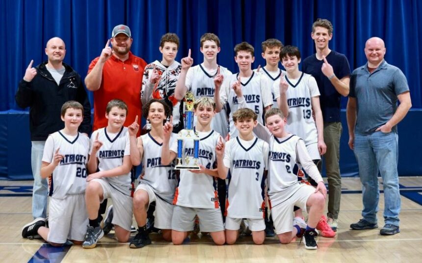 The American Heritage Charter School boys basketball team. | Courtesy photo,