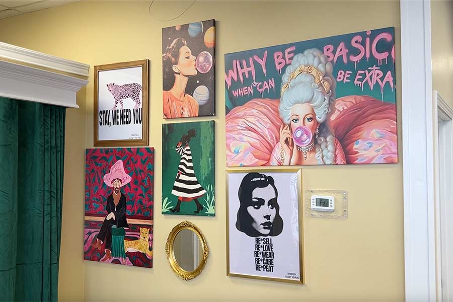 Art on display at Seven Sisters Closet Revival | Rett Nelson, EastIdahoNews.com