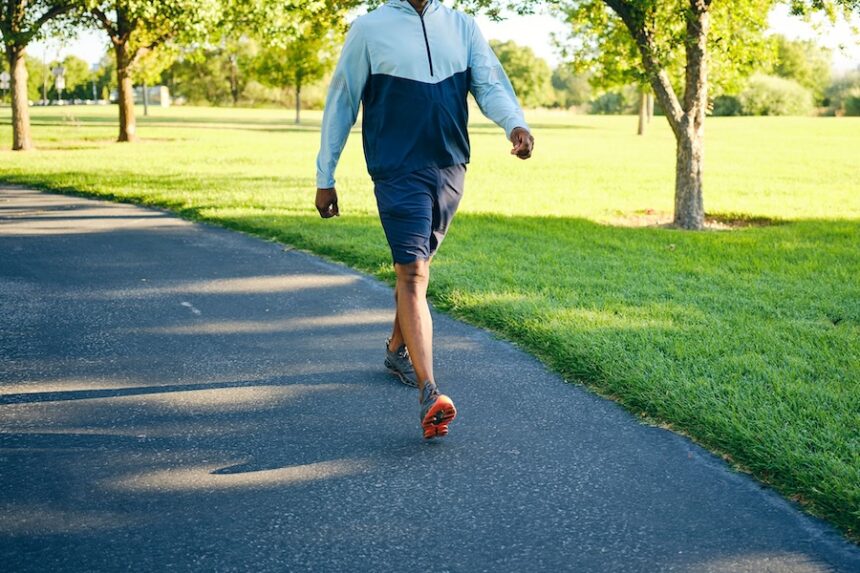 Think of walking as any other exercise with a proper set of movements, and pay attention to form.