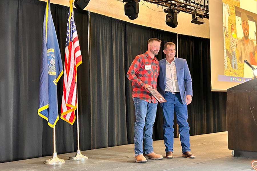 His brother was recognized for his contributions to local agriculture in 2019 and he just got the same award