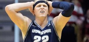 college basketball utah state loses to arizona