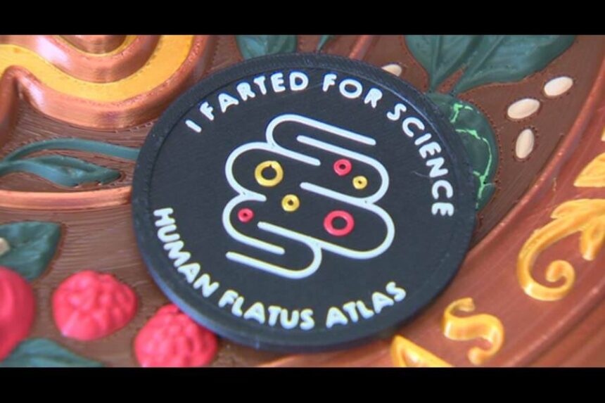 "I farted for science" badge
