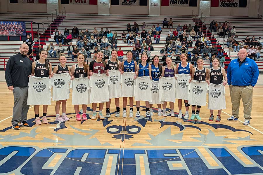 2026 girls D5 north All-Star team