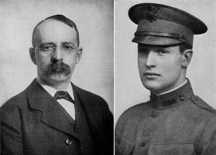 Edward H. Harriman, left, and his son, E. Roland Harriman | Courtesy Wikipedia