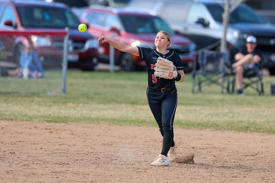 Highland softball Dawson Sommers