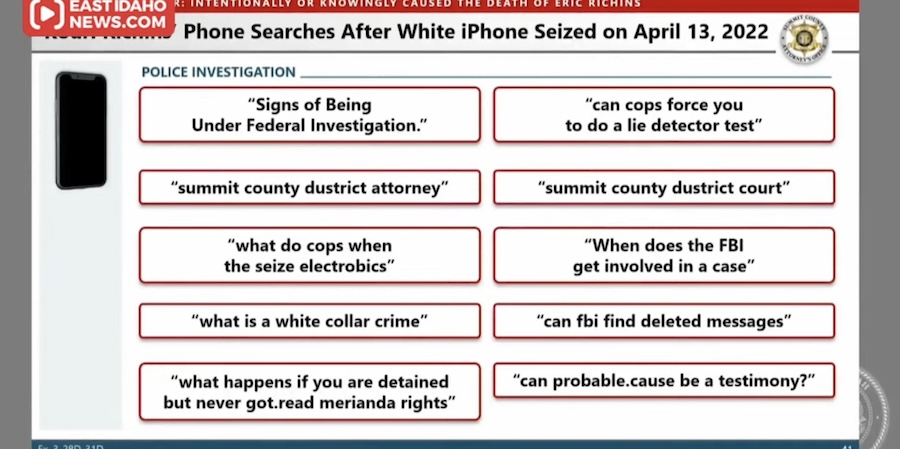 Kouri phone searches