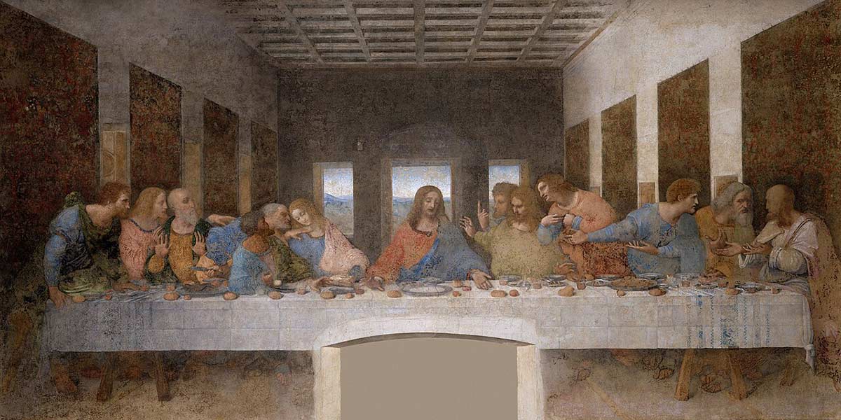 The Last Supper by Leonardo da Vinci | Courtesy Wikipedia