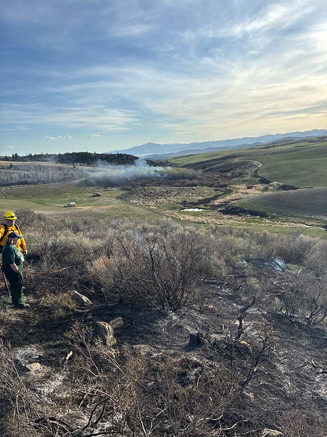 Mink Creek Fire | Courtesy Cecil Sweeney