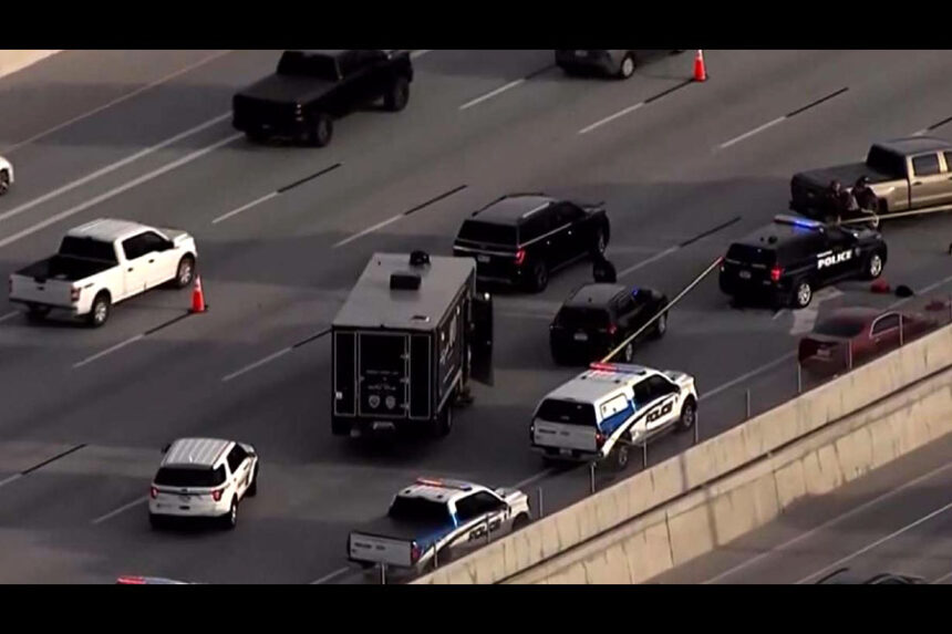 police incident on I-15 in Utah