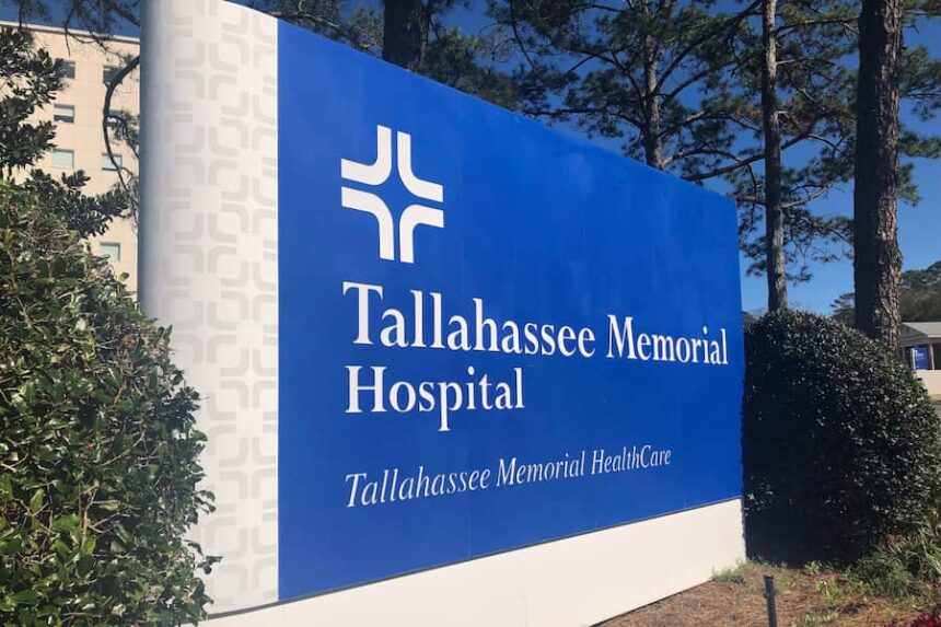Tallahassee Memorial Hospital sign