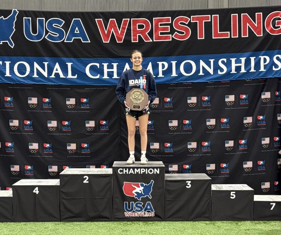 Thunder Ridge’s Tayler Brown leads Team Idaho girls with a Folkstyle national title