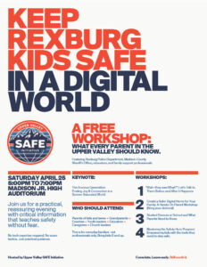 A flyer for a workshop by the Upper Valley SAFE Initiative. | Courtesy