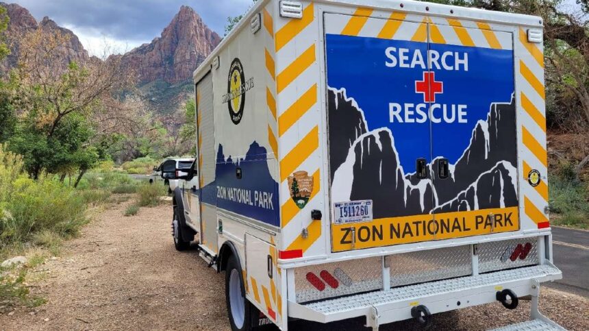 A search and rescue operation was underway Friday at Zion National Park due to a fall from the Angels Landing trail. | KSL file photo