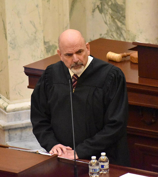 Idaho Supreme Court Chief Justice G. Richard Bevan