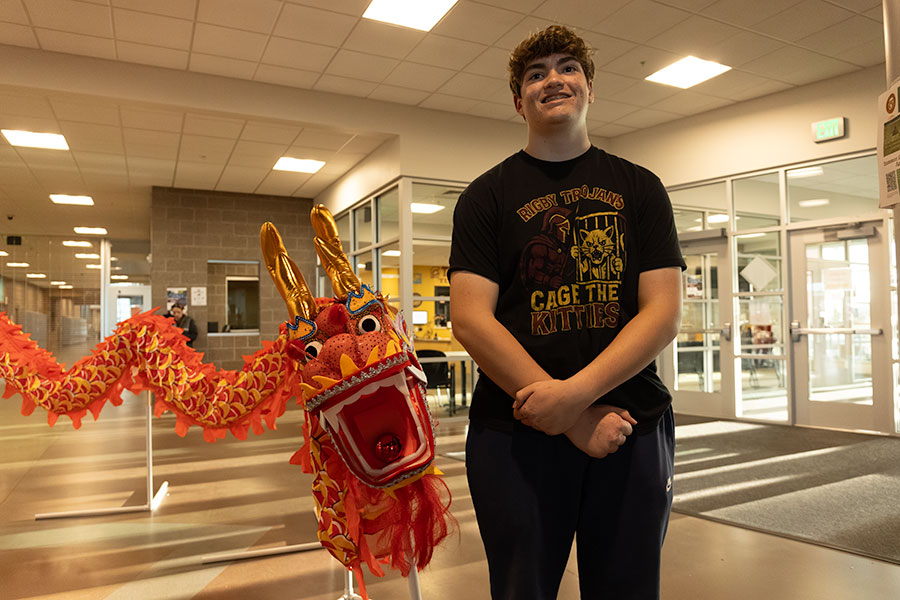 For the past 10 years, Freshman Samuel Womack at Rigby High School has been participating in the Chinese Immersion Program. Now in high school, he enrolled in dual-enrollment classes for Mandarin. | Daniel V. Ramirez, EastIdahoNews.com