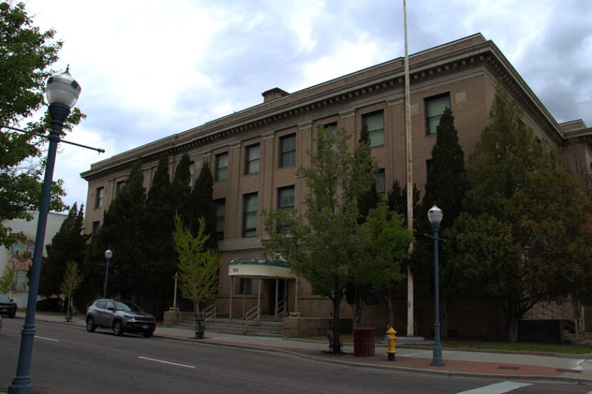 The Historic Federal Building in downtown Pocatello is seen in April 2026.