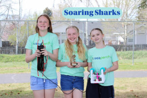 The "Soaring Sharks" pose for a photo. | Courtesy Image