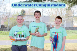 The "Underwater Conquistadors" pose for a photo. | Courtesy Image