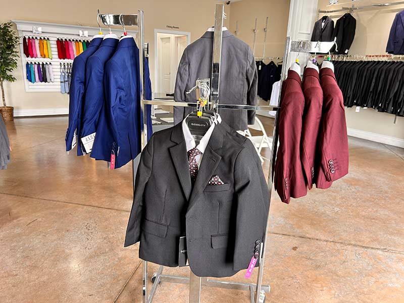 Boys suits available at JJs Menswear in Rigby | Rett Nelson, EastIdahoNews.com