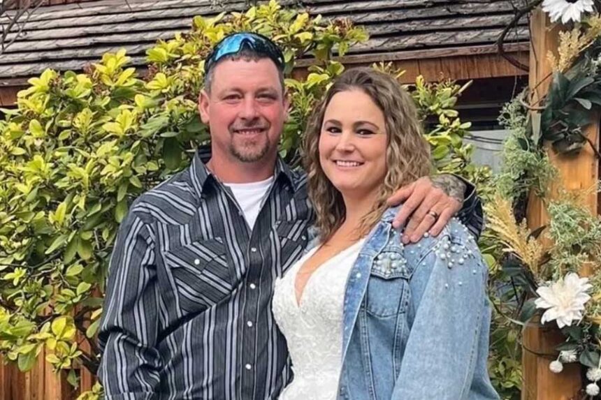 Dusty Ryder and his wife, Kristi Warren. Ryder was killed on April 18 when his motorcycle was hit by a vehicle driven by a woman who police say was intoxicated.