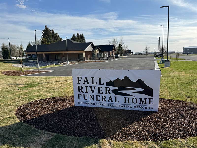 Fall River Funeral Home opened April 14 at 230 Inudstrial Park Road in St. Anthony. | Courtesy Jade Owens