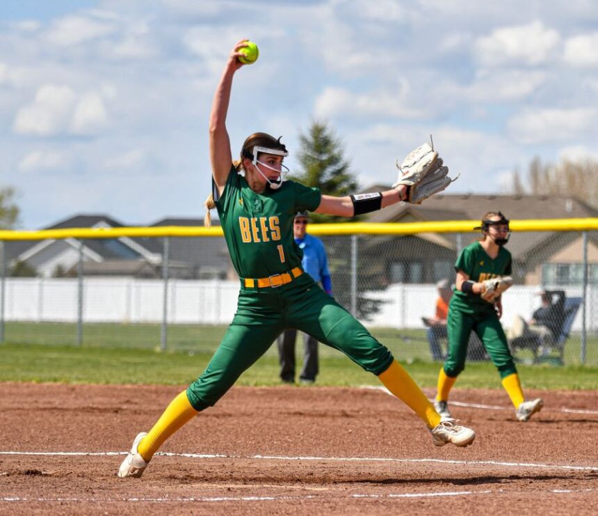 Bonneville pitcher Gracie Longhurst is the East Idaho Sports Athlete of the Week. |Suzie Booth, courtesy photo.