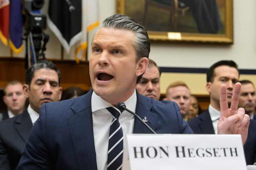 Pete Hegseth speaks before House Committee on Armed Services