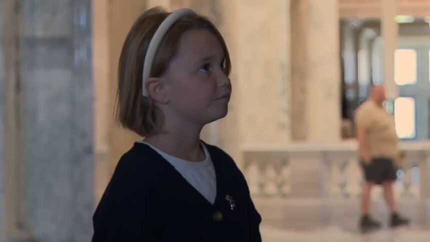 Betty Grandy, 9, initiated the push for hunting to be Idaho's official state sport because 70% of the state's land is open to hunting.