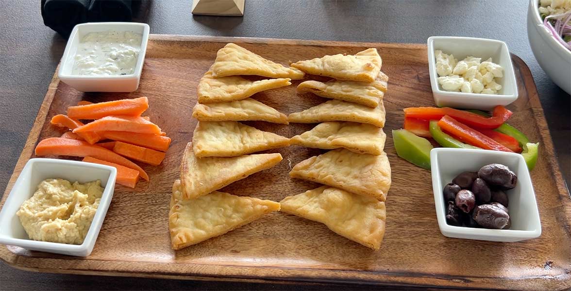 The meze platter at Trofi. | Rett Nelson, EastIdahoNews.com