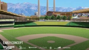 Image of potential MLB stadium in Salt Lake City. | KSL.com.
