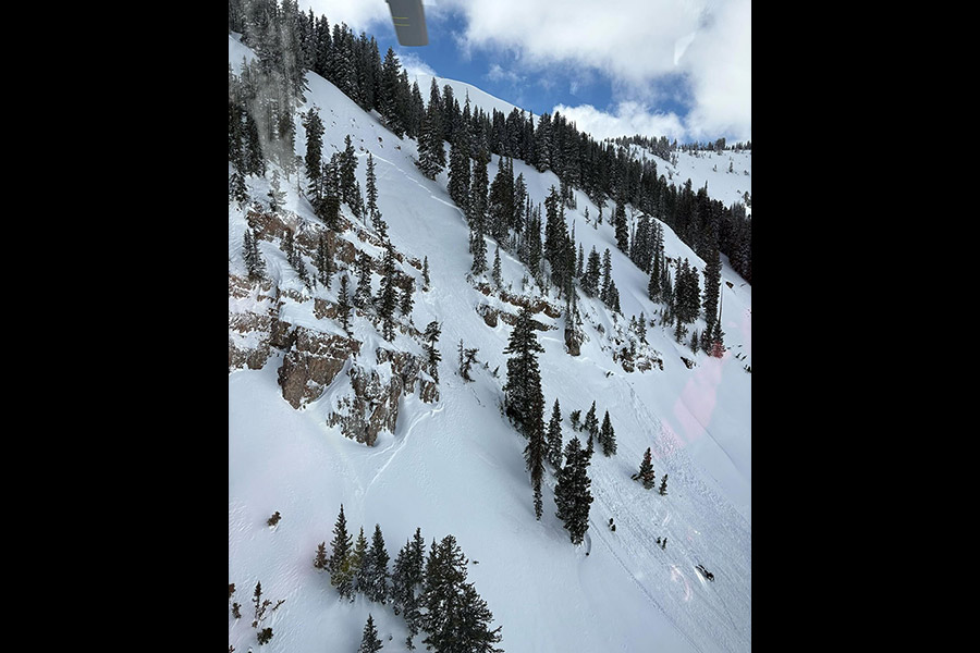 Teton County Search and Rescue Wyoming during one of the rescues. | TSCAR Facebook page